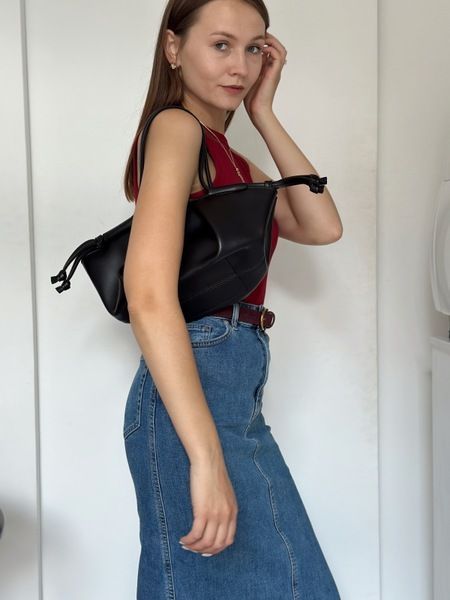 Сумка &laquo;Тея&raquo; екошкіра, чорна, 30х14х17 см 1.100ч фото