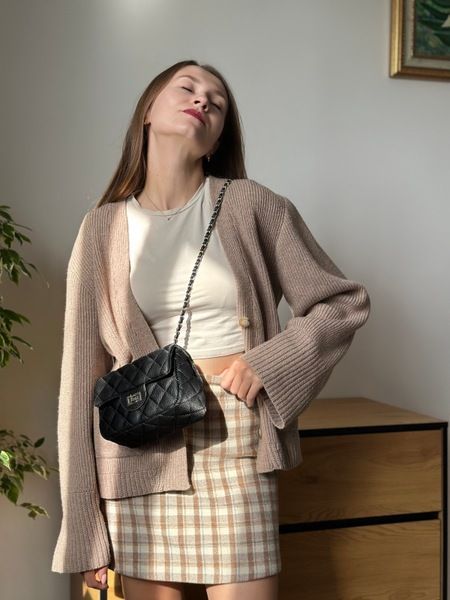 Міні сумка &laquo;Ніна&raquo; екошкіра, чорна, 18х14х8 см